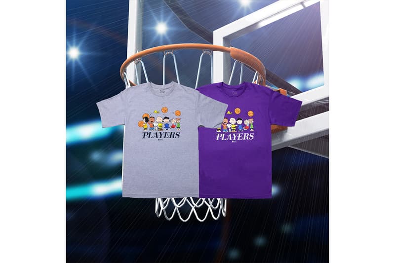 BAIT x Peanuts Basketball Collection NbA LAKERS basketball PEANUTS cartoon Charles M. Schulz