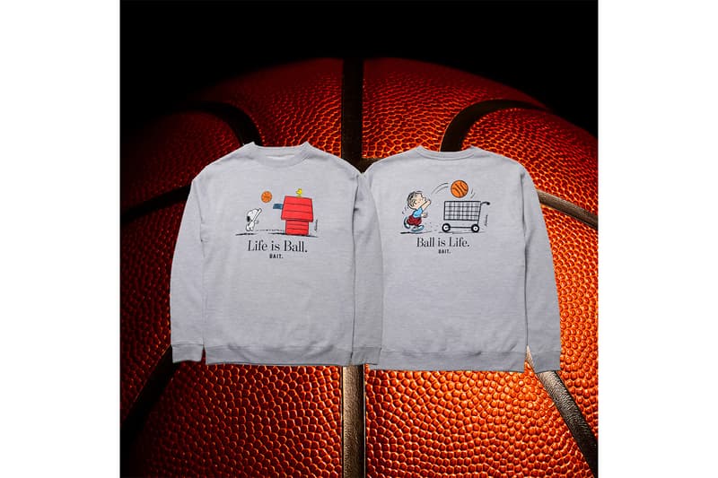 BAIT x Peanuts Basketball Collection NbA LAKERS basketball PEANUTS cartoon Charles M. Schulz