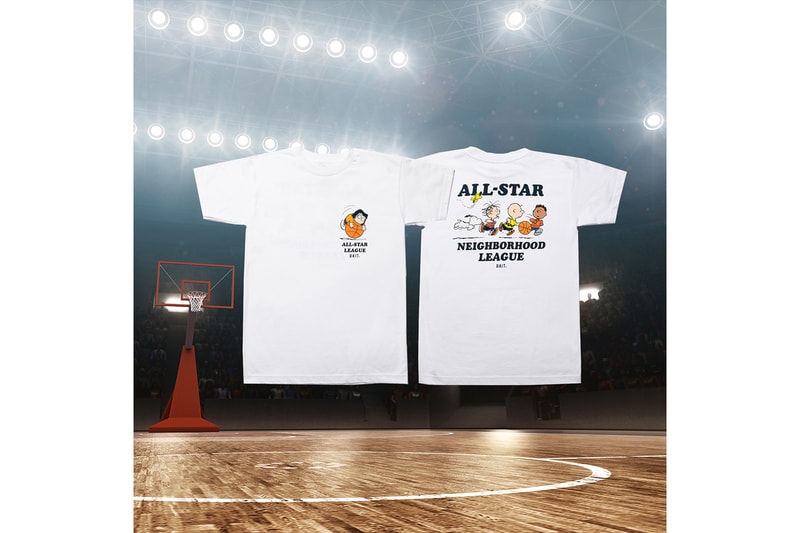 BAIT x Peanuts Basketball Collection NbA LAKERS basketball PEANUTS cartoon Charles M. Schulz