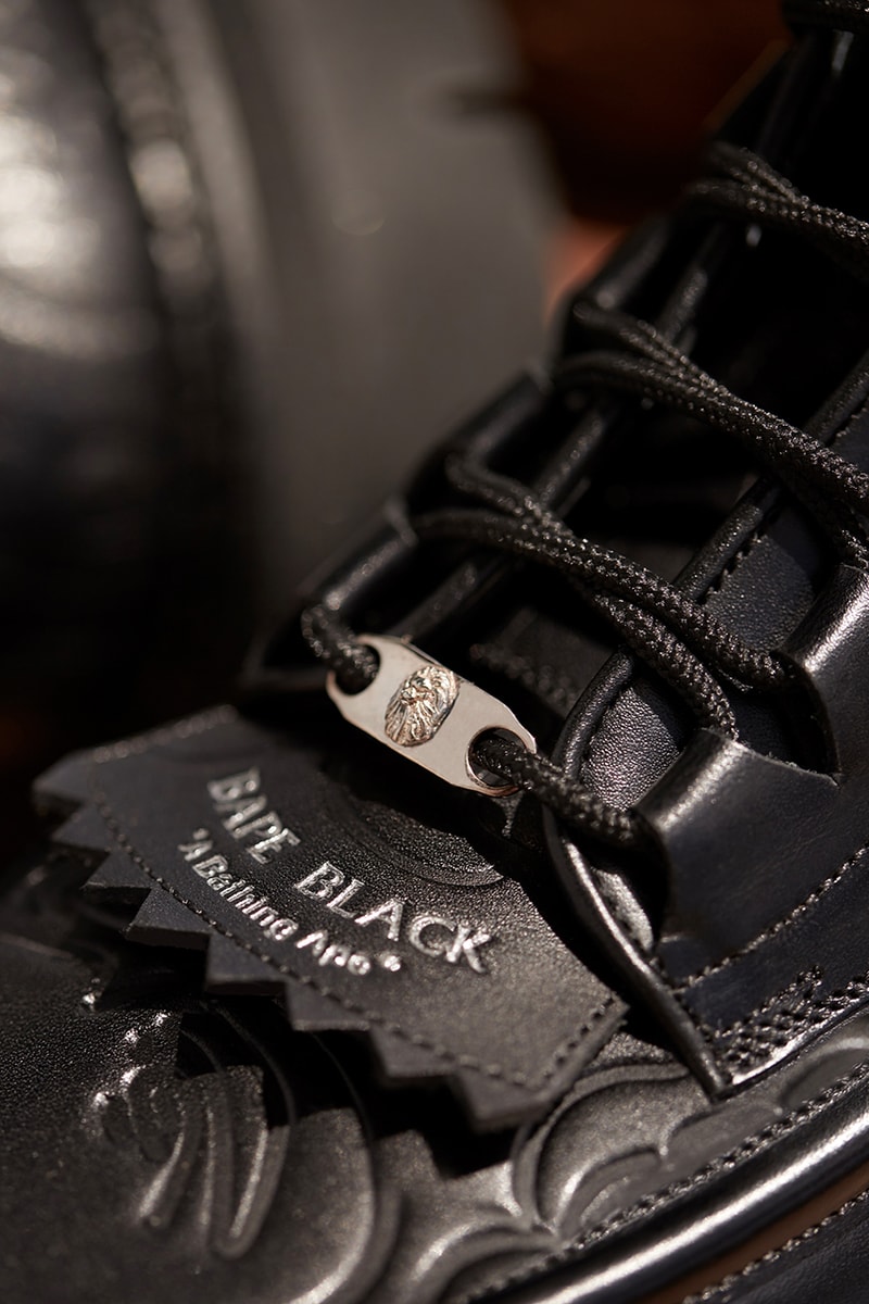 BAPE BLACK foot the coacher Fall 2020 capsule menswear streetwear shoes kicks trainers runners sneakers boots 