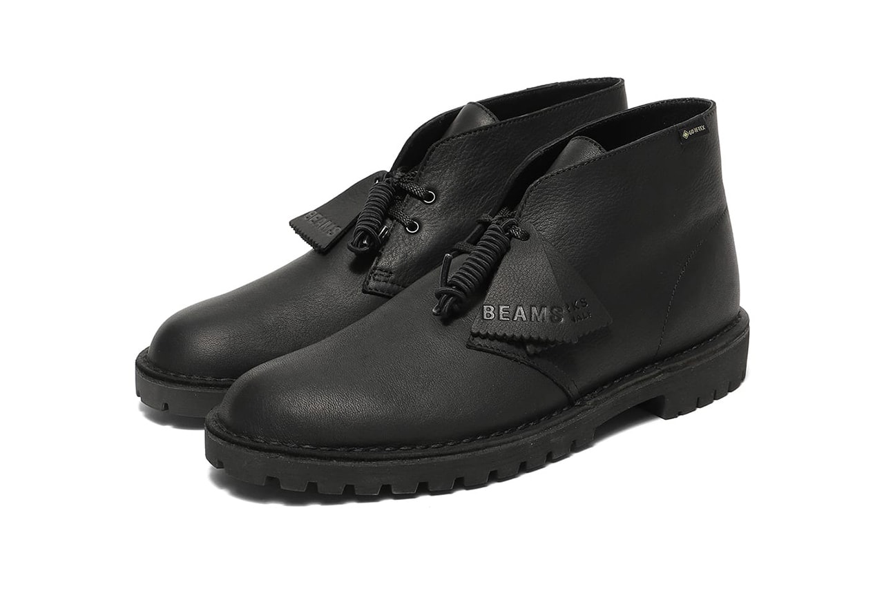 beams clarks originals desert rock boot gore-tex fall winter 2020 collaboration release information when do they drop