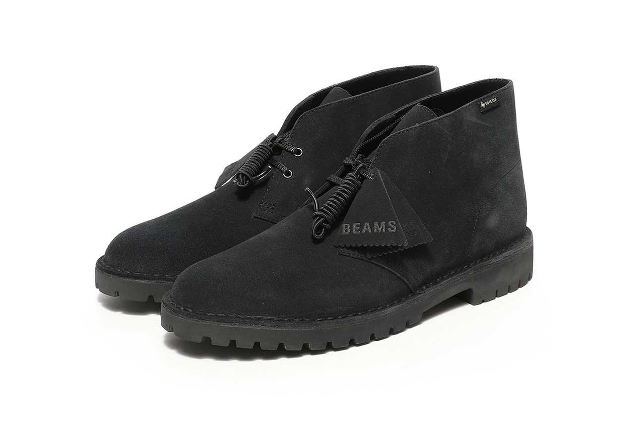 beams clarks originals desert rock boot gore-tex fall winter 2020 collaboration release information when do they drop