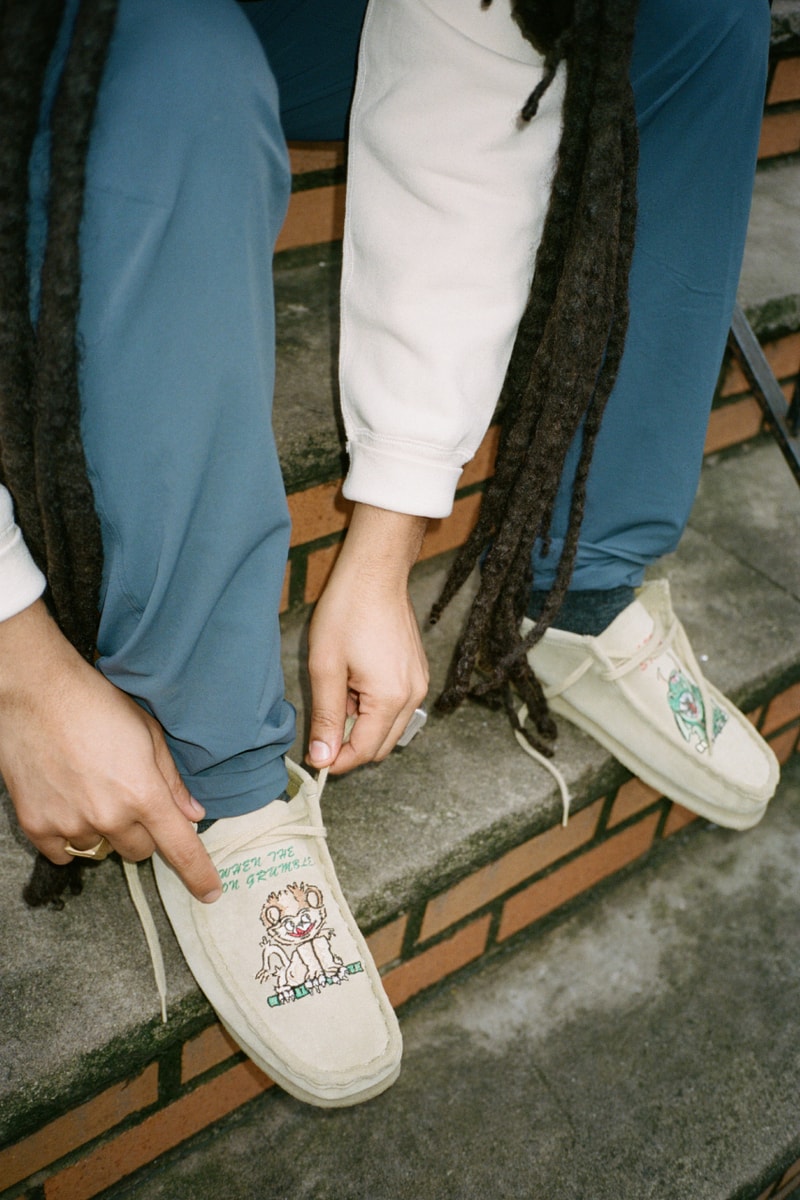 better gift shop clarks originals wallabees collaboration joshua joshua griggs brothers embroidery
