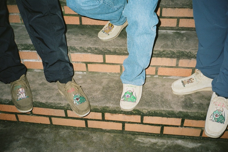 better gift shop clarks originals wallabees collaboration joshua joshua griggs brothers embroidery