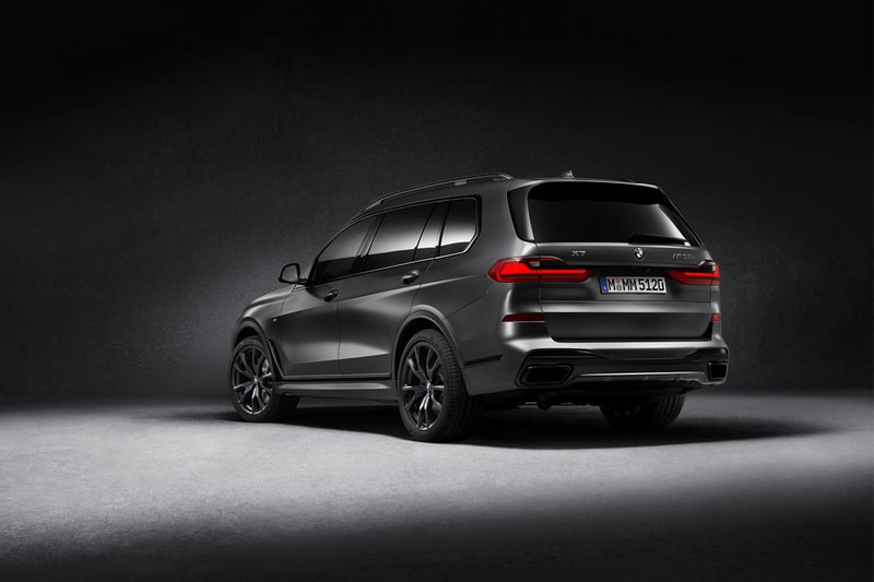 2021 bmw x7 car limited edition dark shadow trim package release 