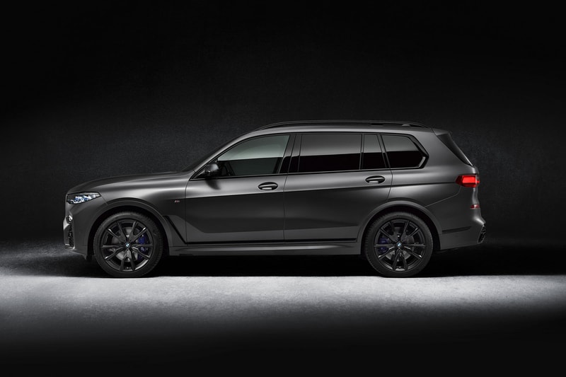 2021 bmw x7 car limited edition dark shadow trim package release 