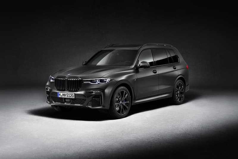 2021 bmw x7 car limited edition dark shadow trim package release 