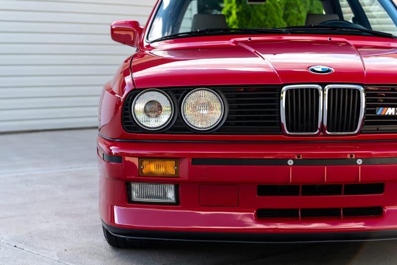 BMW M3 E30 1988 Red 8k Miles in Collector Condition Zinnoberot Bring a Trailer Auction Live $75,000