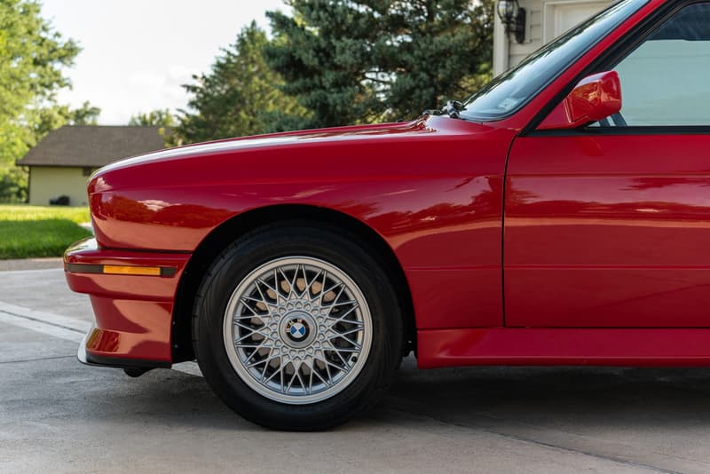 BMW M3 E30 1988 Red 8k Miles in Collector Condition Zinnoberot Bring a Trailer Auction Live $75,000