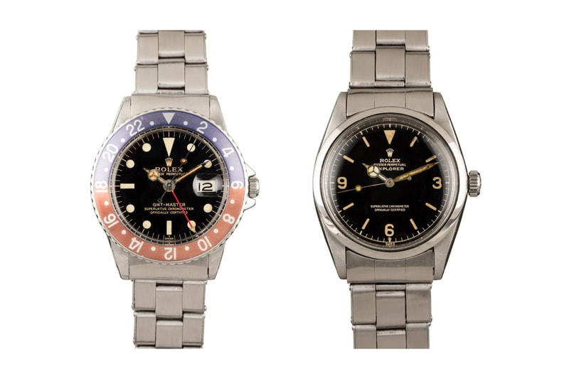 Bob's Watches "FRESH FINDS" Auction Sees '60s-Era Vintage Watches Rolex Omega 