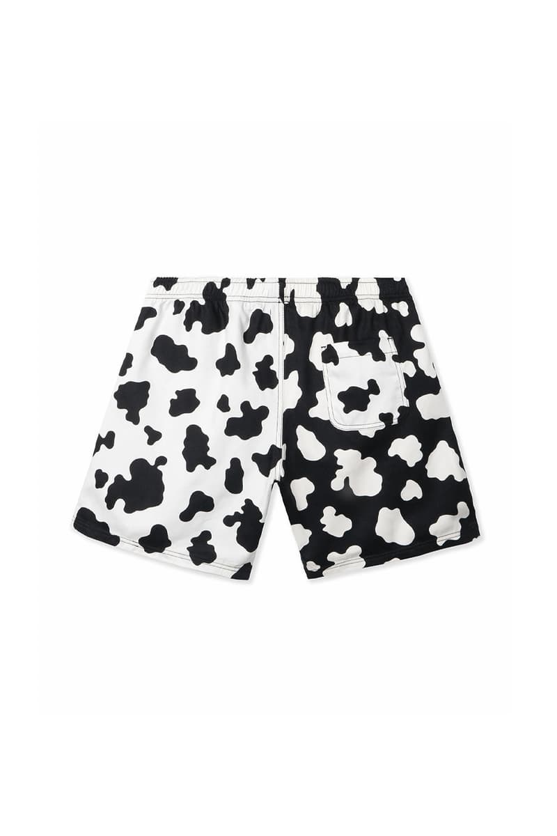 Brain Dead Cow Print Cushion Shorts Drop Date Release Information Closer Look Summer Collection Homeware Nuclear Head Assisted Living™ Made in U.S.A. Contrast Print SS20 Kyle Ng