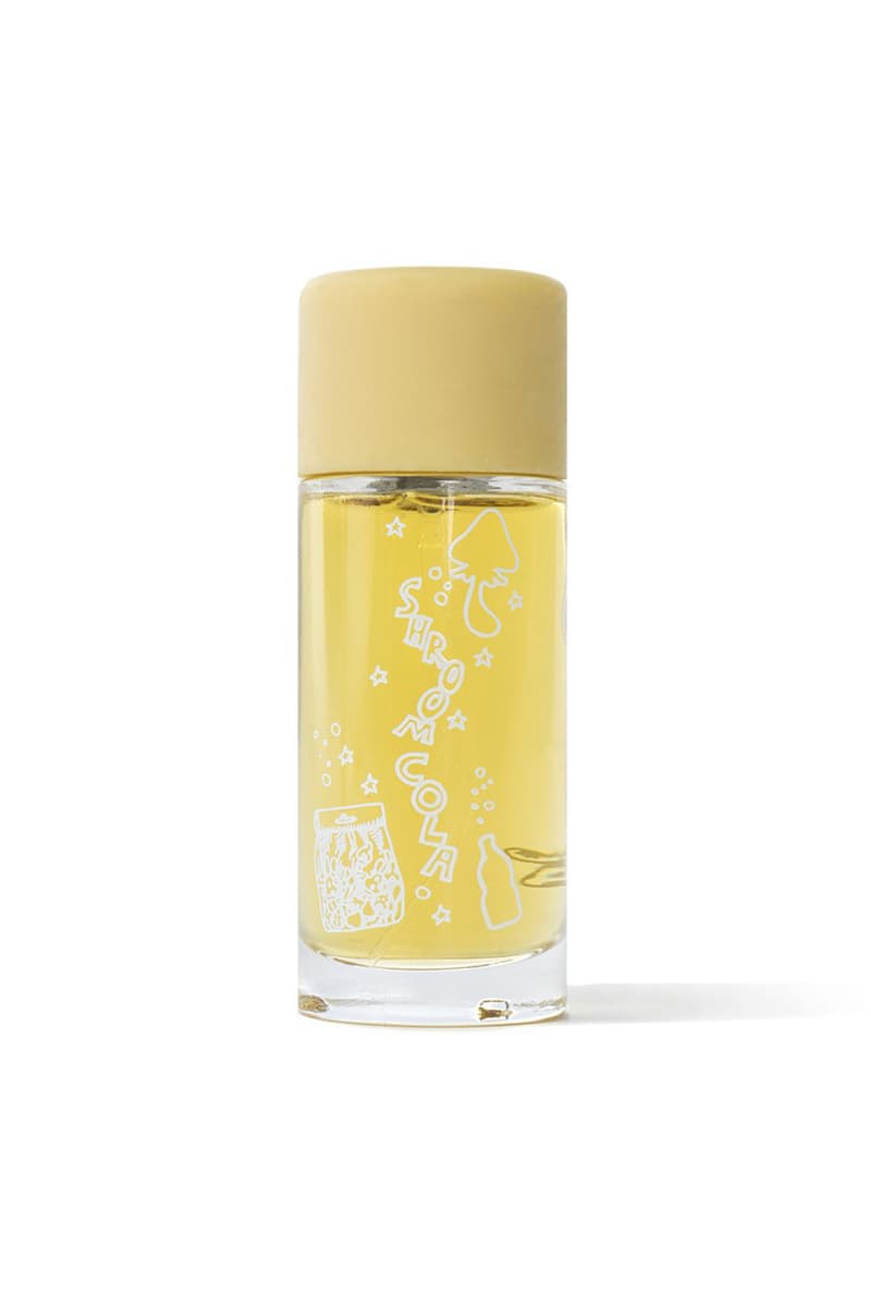 Braindead Shroom Cola Unisex Perfume Fragrance Hand Soap Maak Lab Kogan Cult Artwork Kyle Ng Mushroom Woody Notes Glass Bottle Beeswax Lid Release Information Lifestyle Luxury Goods Self Care Cleaning Sanitizer