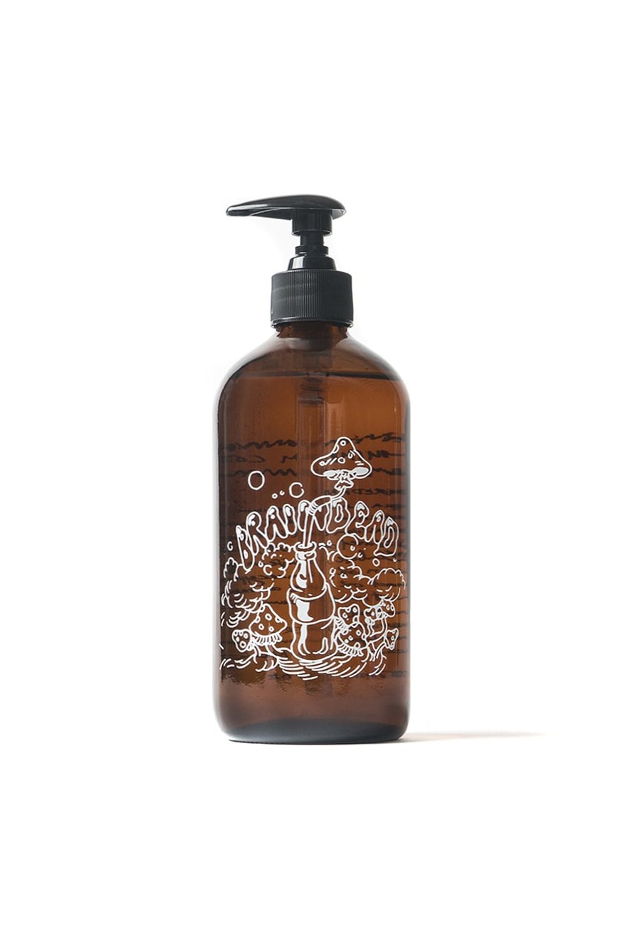Braindead Shroom Cola Unisex Perfume Fragrance Hand Soap Maak Lab Kogan Cult Artwork Kyle Ng Mushroom Woody Notes Glass Bottle Beeswax Lid Release Information Lifestyle Luxury Goods Self Care Cleaning Sanitizer
