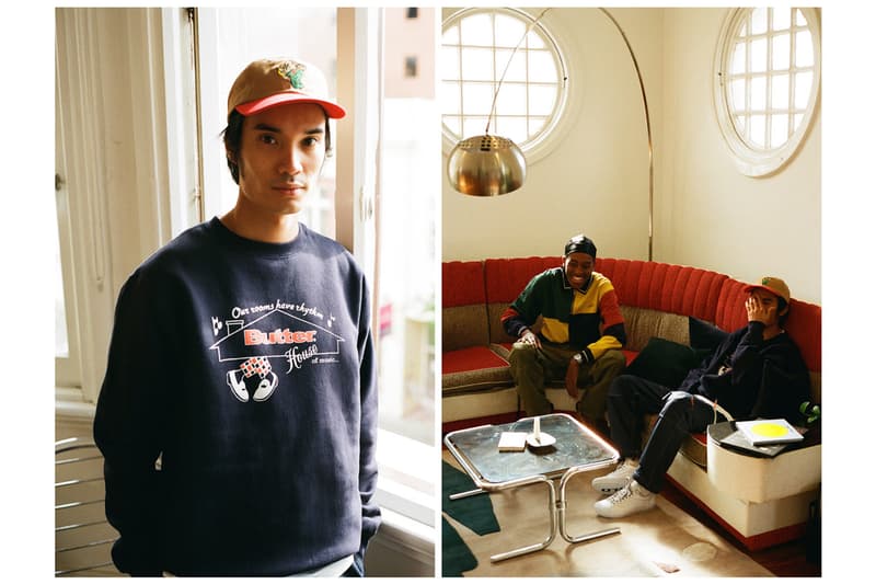 Butter Goods Q2 2020 Collection Lookbook t-shirts hoodies cargo pants pullovers plaid color block beanies 6-panel cap saxophone player second delivery