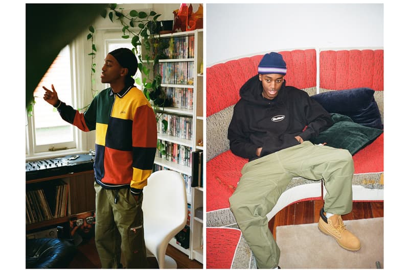 Butter Goods Q2 2020 Collection Lookbook t-shirts hoodies cargo pants pullovers plaid color block beanies 6-panel cap saxophone player second delivery