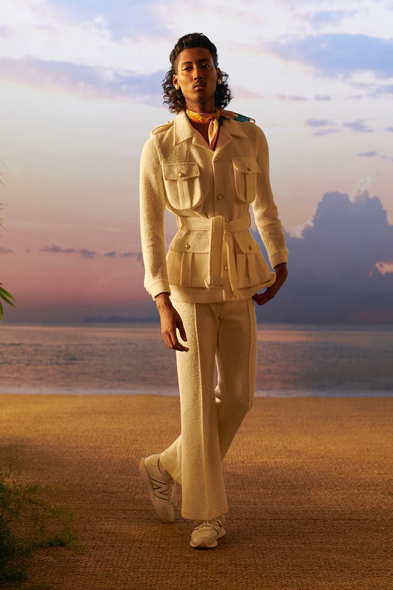 casablanca interview charaf tajer new balance 327 spring summer 2021 collection release information paris fashion week first look