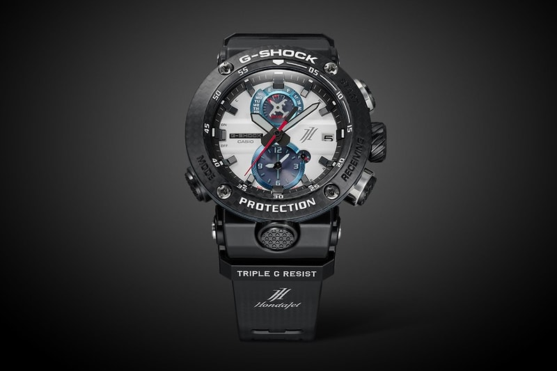 Casio G Shock HondaJet GWR B1000HJ watches menswear streetwear spring summer 2020 collection honda aircraft company HA 420 twin engine
