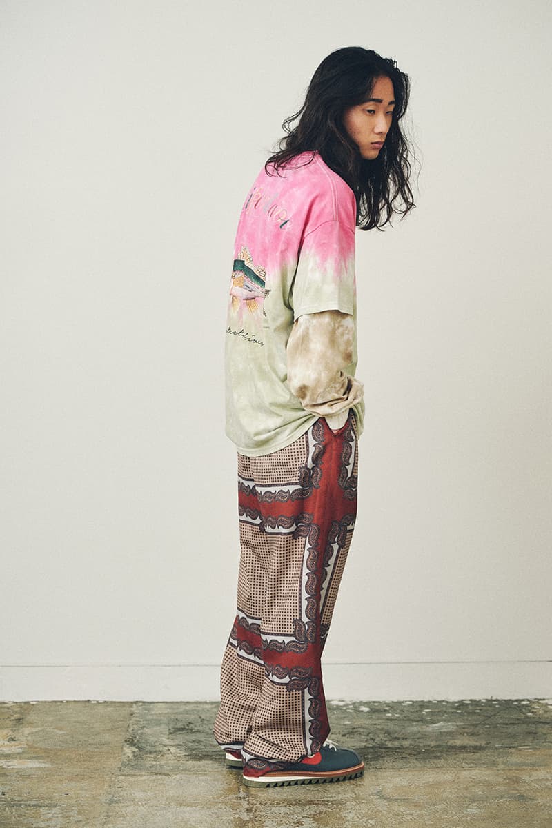 Children of the discordance Spring Summer 2021 Lookbook menswear streetwear japanese fashion label brands shirts t shirts pants trousers shorts bandana graphics ss21