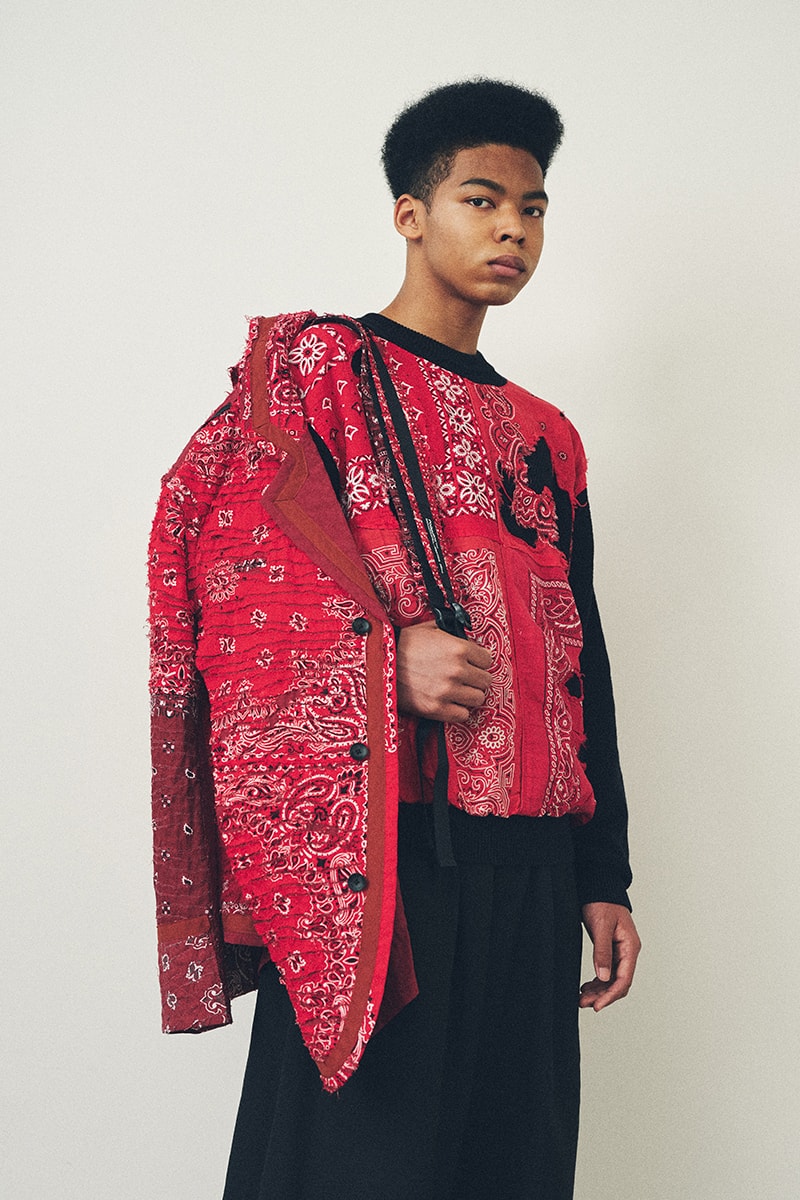 Children of the discordance Spring Summer 2021 Lookbook menswear streetwear japanese fashion label brands shirts t shirts pants trousers shorts bandana graphics ss21