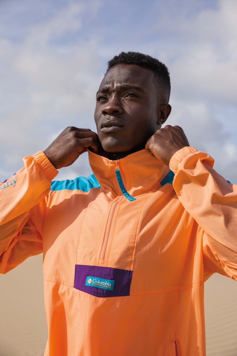 columbia icons collection vintage retro inspired archive pop colors outerwear