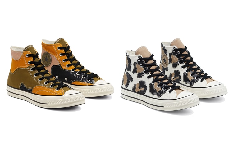 Converse Chuck 70 Hi "Hacked Archive" Pack Presents Textured Camo Patterns
