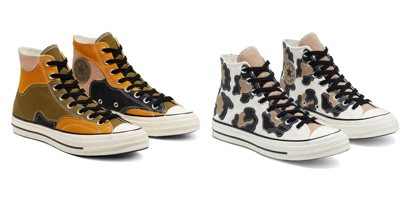 converse off white hacked leopard