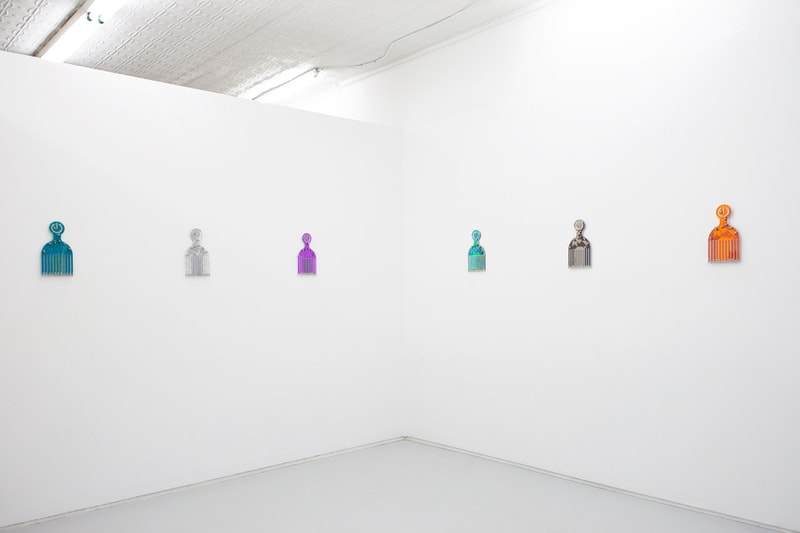 Damien Davis "Benefit Suite" Collection Sculptures Mrs. gallery Fire Island Artist Residency afro comb pick "Black power button pick" justice organizations black ives matter