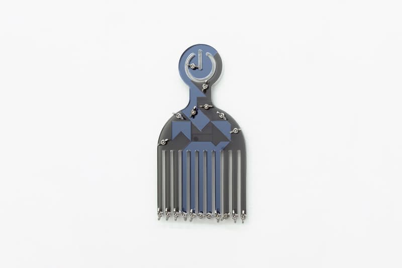 Damien Davis "Benefit Suite" Collection Sculptures Mrs. gallery Fire Island Artist Residency afro comb pick "Black power button pick" justice organizations black ives matter