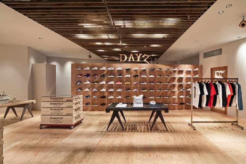 DAYZ New Concept Store in Miyashita Park NEIGHBORHOOD Nike Vans UNDERCOVER Masafumi Watanabe sneakers boutique kuumba M&M