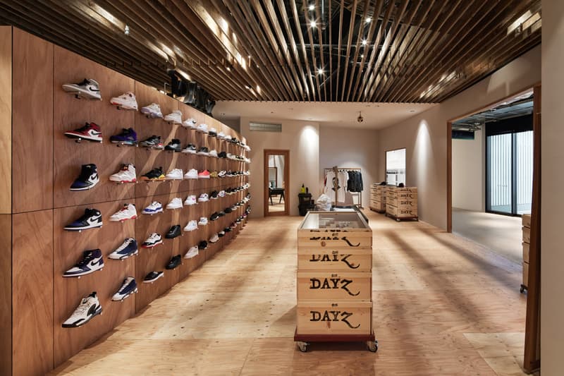 DAYZ New Concept Store in Miyashita Park NEIGHBORHOOD Nike Vans UNDERCOVER Masafumi Watanabe sneakers boutique kuumba M&M