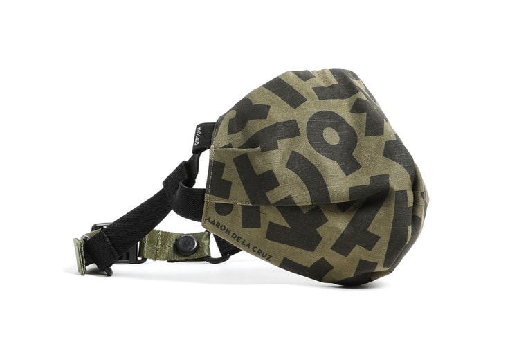 DSPTCH Enlists Aaron De La Cruz for Artful Bandana-Style Face Covering