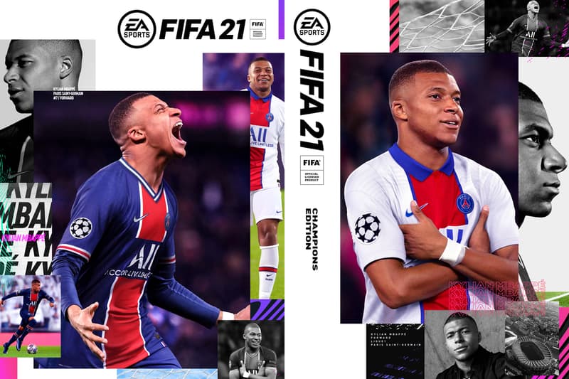Ea Sports Kylian Mbappe Cover Athlete Fifa 21 Hypebeast