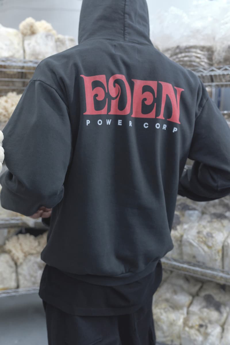 EDEN Power Corp "Mycelium Research & Development" Lookbook collection spring summer 2021 ss21 wretched flowers mushroom crying clover candles