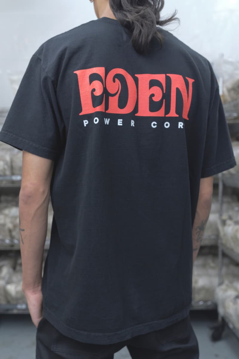 EDEN Power Corp "Mycelium Research & Development" Lookbook collection spring summer 2021 ss21 wretched flowers mushroom crying clover candles