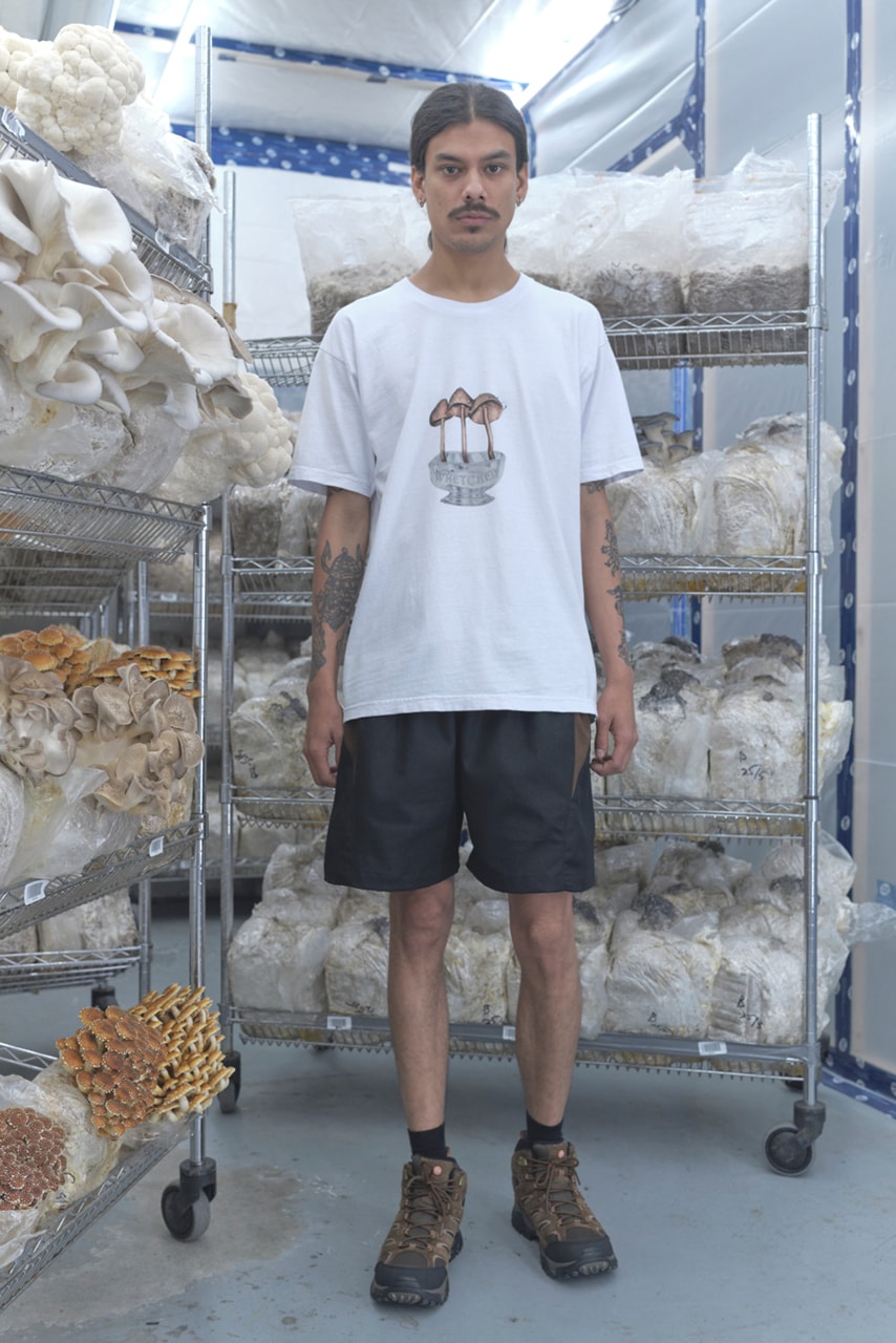 EDEN Power Corp "Mycelium Research & Development" Lookbook collection spring summer 2021 ss21 wretched flowers mushroom crying clover candles