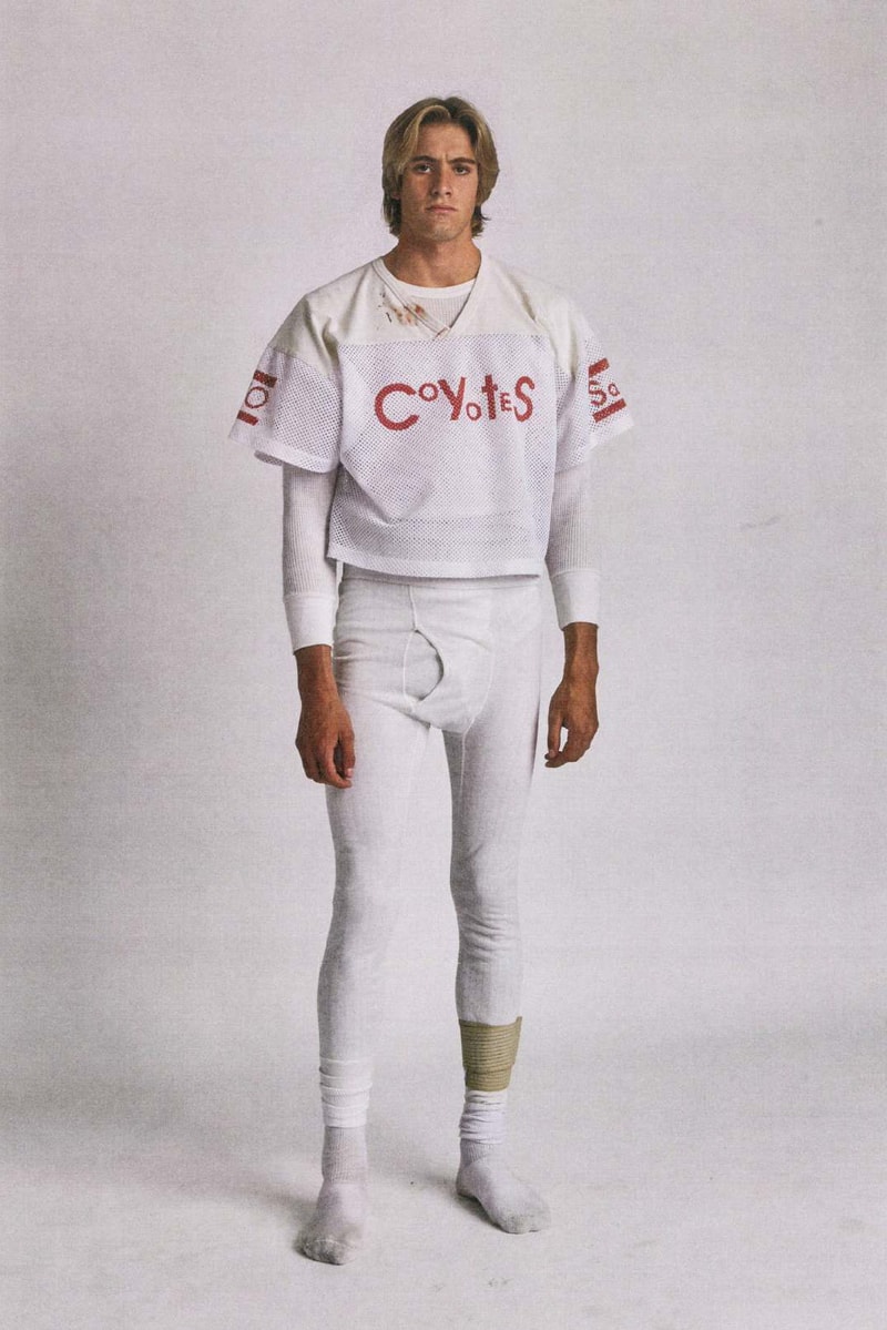 ERL by Eli Russell Linnetz Spring/Summer 2021 Lookbook SS21 Dover Street Market Paris Showroom Collection "ENDLESS SUMMER" Collegiate American USA Highschool 