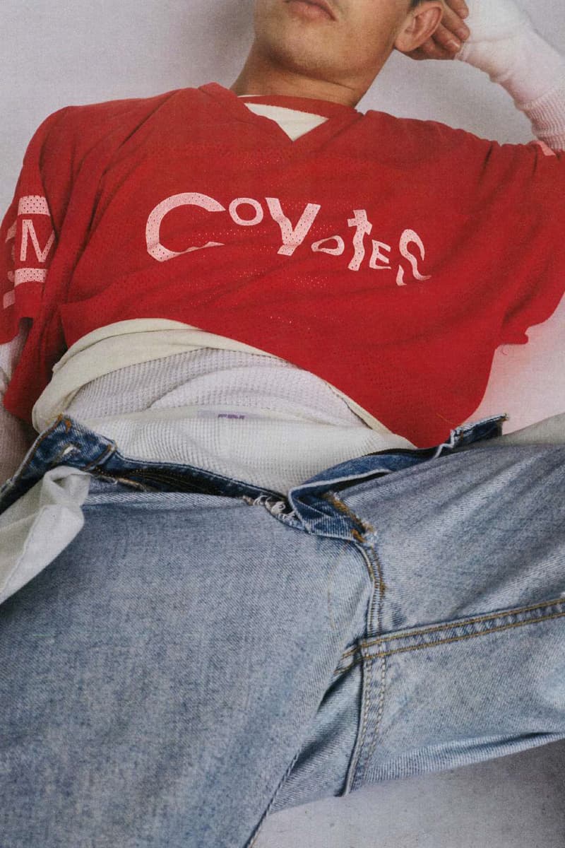 ERL by Eli Russell Linnetz Spring/Summer 2021 Lookbook SS21 Dover Street Market Paris Showroom Collection "ENDLESS SUMMER" Collegiate American USA Highschool