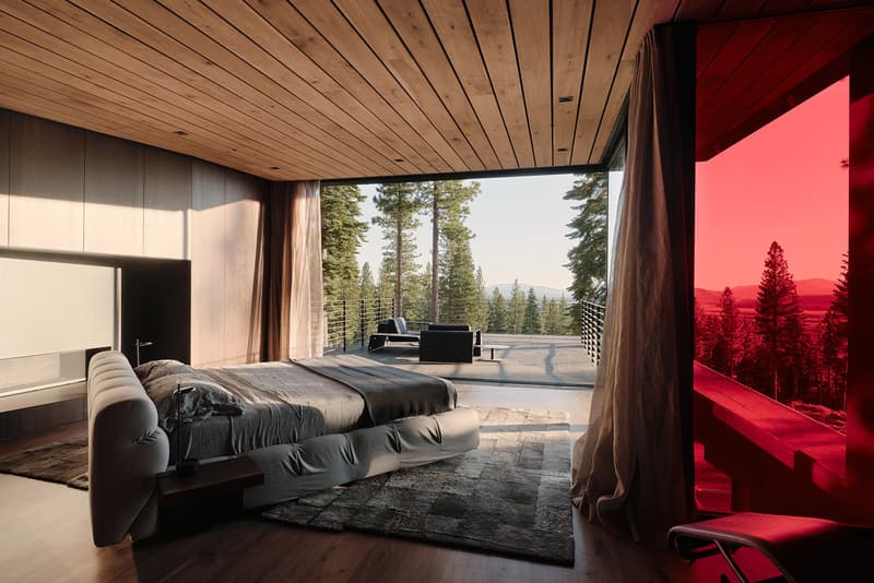 Faulkner Architects Lookout Ski House Design truckee california volcano basalt boulders magma minimalist