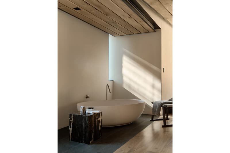 Faulkner Architects Lookout Ski House Design truckee california volcano basalt boulders magma minimalist