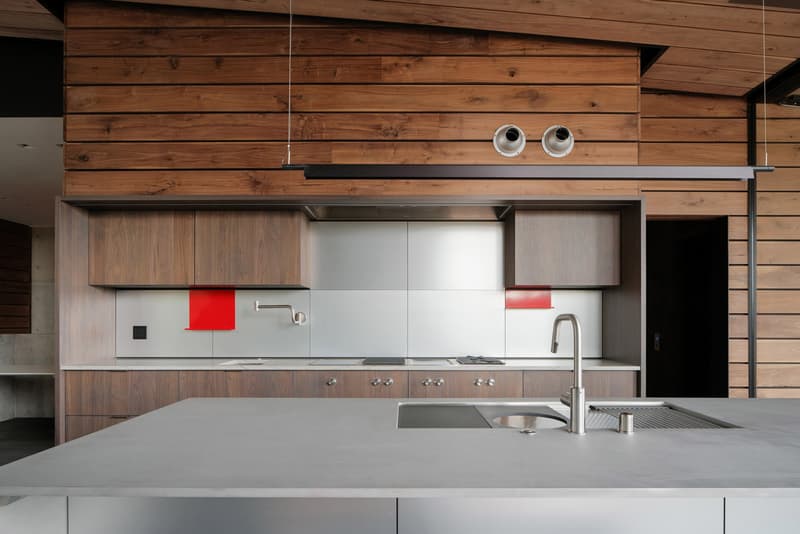 Faulkner Architects Lookout Ski House Design truckee california volcano basalt boulders magma minimalist