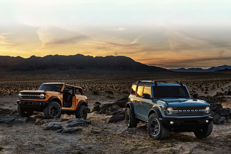 Ford 21 Bronco 4x4 Suv Unveiling Hypebeast