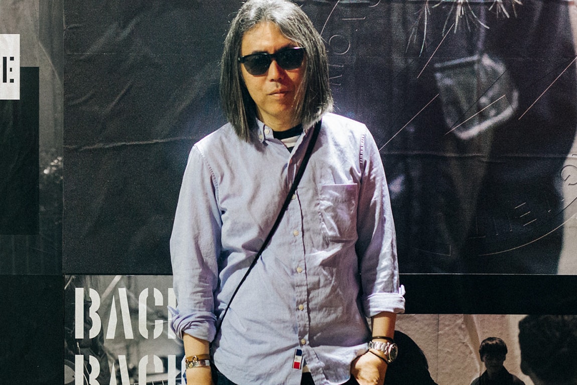 Hiroshi Fujiwara Spotted in fragment design x Air Jordan 3