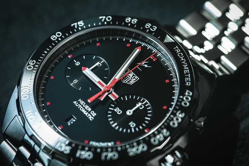 fragment design x TAG Heuer Formula 1 Watch A Closer Look hiroshi fujiwara watches timepiece swiss watches