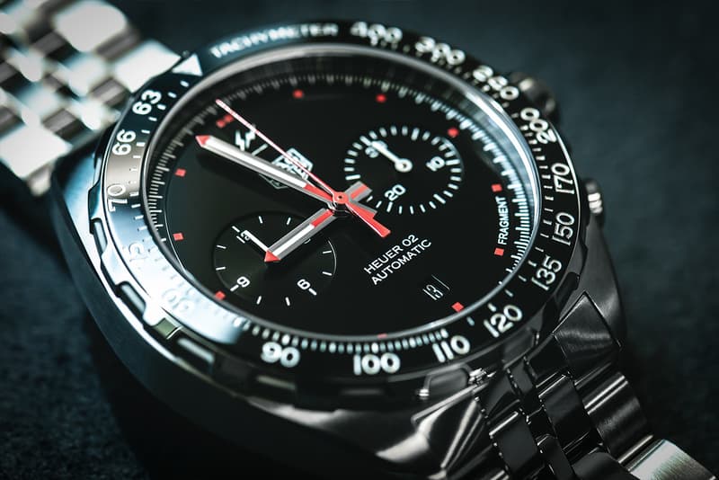fragment design x TAG Heuer Formula 1 Watch A Closer Look hiroshi fujiwara watches timepiece swiss watches