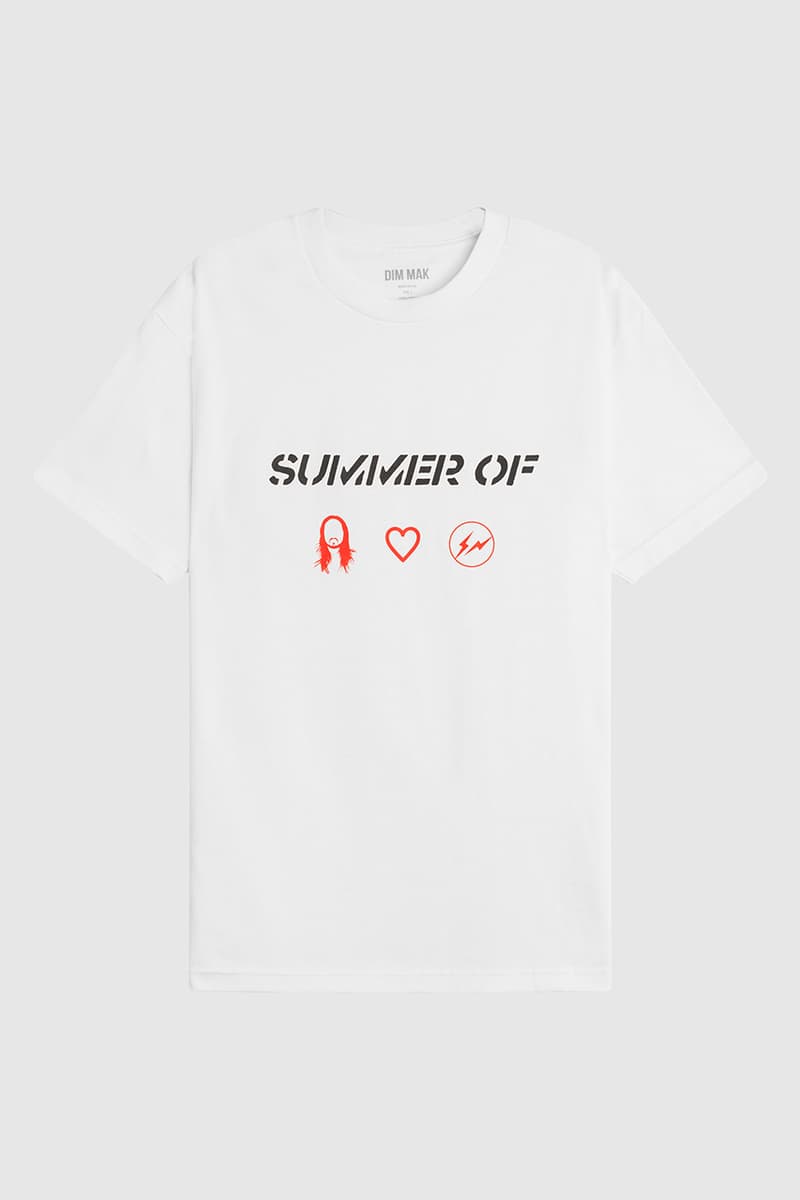 steve aoki hiroshi fujiwara fragment dim mak summer of t shirt tee launch