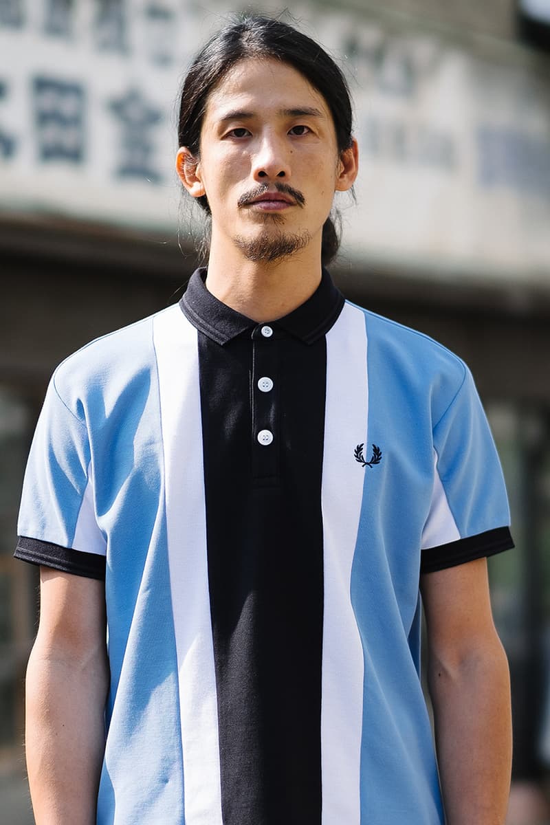 Fred Perry narifrui fall winter 2020 polo shirt laurel wreath cycling bike wear Japanese Tokyo cycle