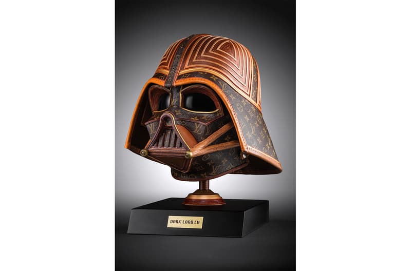 Gabriel Dishaw's Work Sees 'Star Wars' Masks Made from Upcycled LV Canvas art environment 