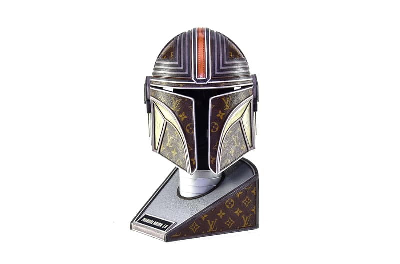 Gabriel Dishaw's Work Sees 'Star Wars' Masks Made from Upcycled LV Canvas art environment