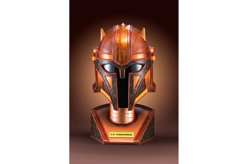 Gabriel Dishaw's Work Sees 'Star Wars' Masks Made from Upcycled LV Canvas art environment 