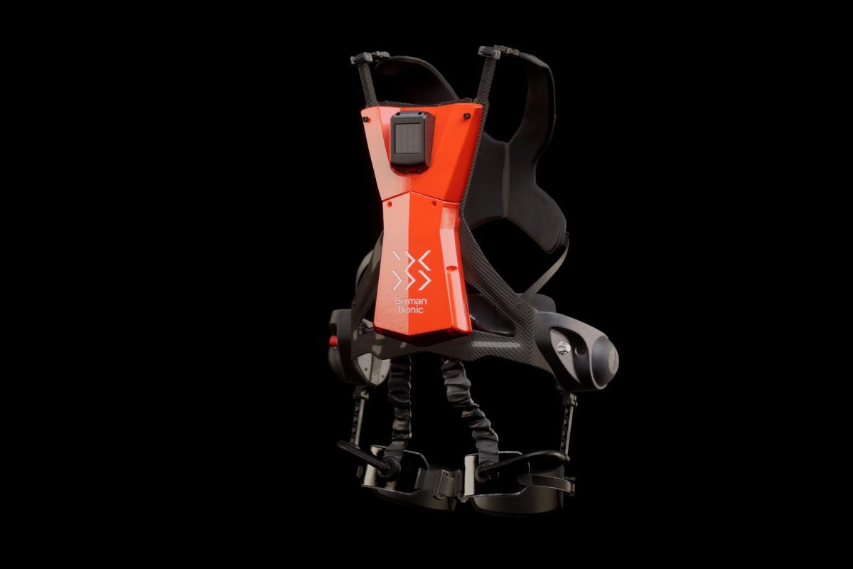 german bionic engineering technology exoskeleton cray x fourth 4th generation carbon fiber support